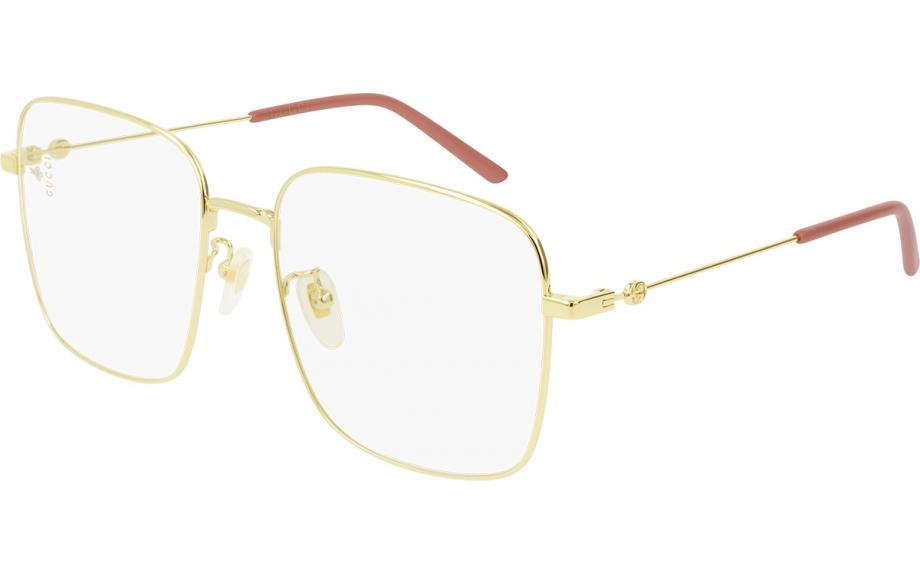 gucci clear lens sunglasses