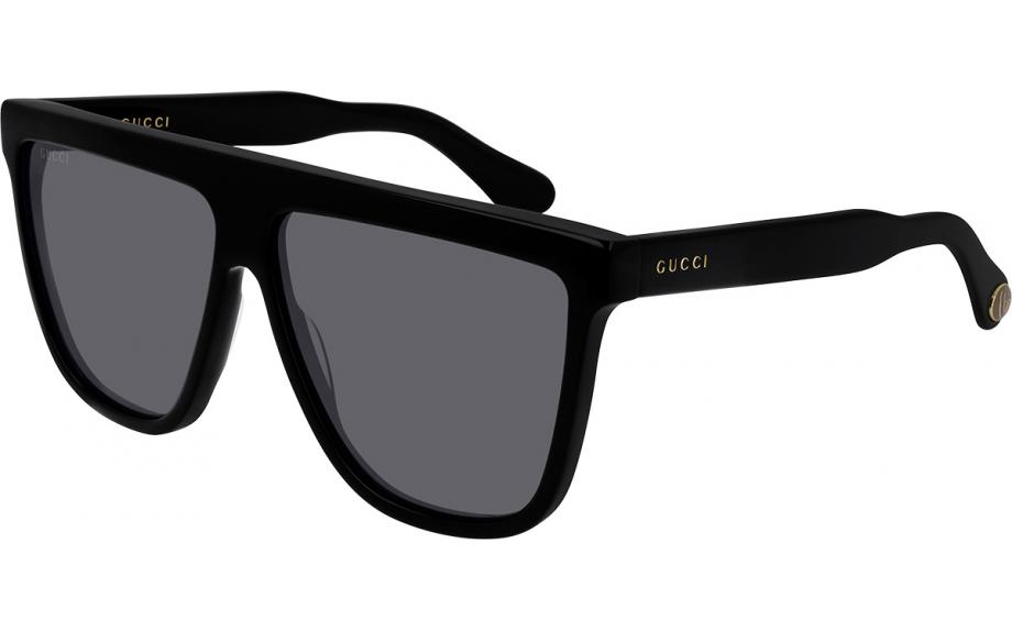 black gucci aviators